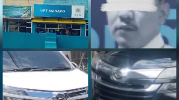 Oknum Karyawan PLN UPT Manado, diduga Gelapkan Dua Unit Mobil Rental