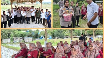 Polresta Cirebon Resmikan KWT Hijau Daun Cirebon Girang