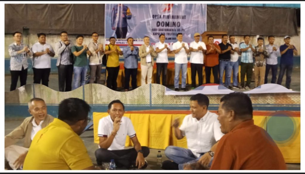 Turnamen Domino Kapolres Tolitoli Cup I Resmi Dibuka