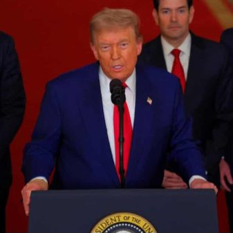 Donald Trump Umumkan AS Telah Hancurkan Tiga Lokasi Nuklir Iran