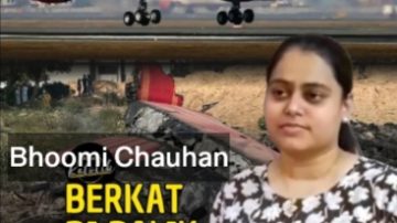 Kisah Bhoomi Chauhan Luput Dari Musibah Penerbangan
