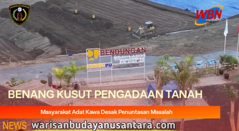 PSN Bendungan Mbay Lambo, Masyarakat Adat Kawa Datangi BPN Nyatakan Jangan Keburu Ukur Tanah Penlok 2
