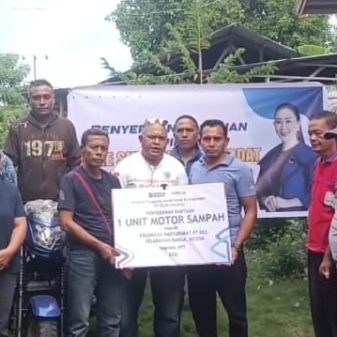 Bantuan Aspirasi Julie Laiskodat, Dukung Kota Mbay Bebas Sampah