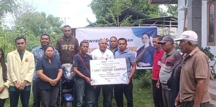 Bantuan Aspirasi Julie Laiskodat, Dukung Kota Mbay Bebas Sampah