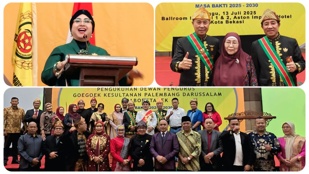 MAKN Hadiri Pengukuhan Pengurus Goegoek Kesultanan Palembang Darussalam Jabodetabek