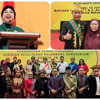 MAKN Hadiri Pengukuhan Pengurus Goegoek Kesultanan Palembang Darussalam Jabodetabek