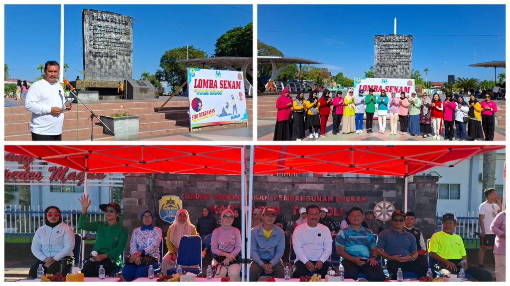 Bupati Tolitoli Apresiasi Lomba Senam “Three Ends” Kampanye Stop Kekerasan terhadap Perempuan dan Anak