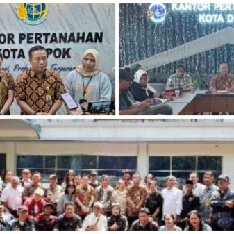 Tingkatkan Kinerja Dan Layanan Publik ATR/BPN Depok Kenalkan 4 Kepala Seksi