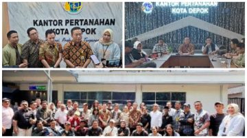 Tingkatkan Kinerja Dan Layanan Publik ATR/BPN Depok Kenalkan 4 Kepala Seksi