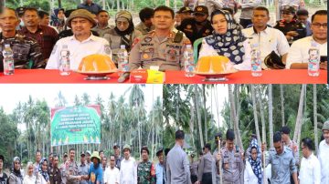 Kapolres Tolitoli Pimpin Langsung Penanaman Jagung Serentak Kuartal III di Lahan Perhutani Sosial