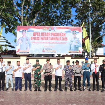 Kapolres Tolitoli Pimpin Upacara Pembukaan Operasi Patuh Tinombala 2025: Baca Amanat Kapolda Sulteng