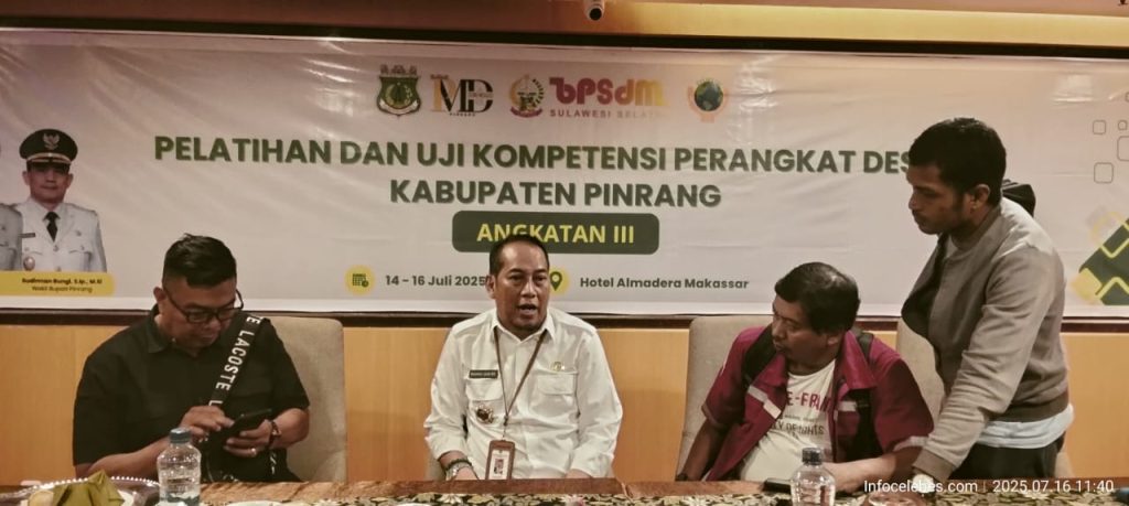 Kadis Pmd: pelatihan dan uji kompetensi perangkat desa, mendoron profesional pelayanan ringkat desa