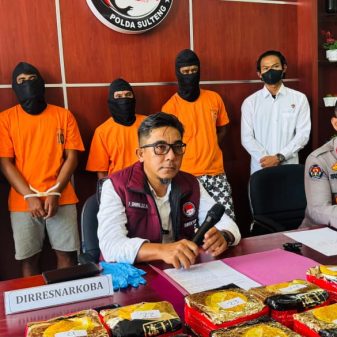 Polda Sulteng Gagalkan Penyelundupan 30 Kg Sabu di Tolitoli 3 Kurir Lintas Negara Dibekuk