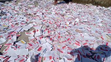 Ditemukan Surat Suara Bekas Pileg 2024 Yang Bukan Dimunaskan Malah Ingin Dijual di Maros