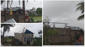 Bencana Angin Puting Beliung Terjang Desa Ginunggunng, Kecamatan Galang