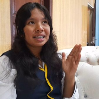 Pelajar SMAS Regina Pacis Bajawa, Dea Bagikan Kado Ilmu dari USA