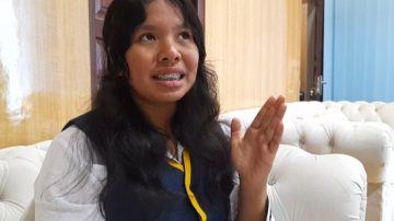 Pelajar SMAS Regina Pacis Bajawa, Dea Bagikan Kado Ilmu dari USA