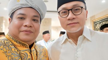 Maharaja Kutai Mulawarman Hadiri, Zikir Kebangsaan di Masjid Istiqlal