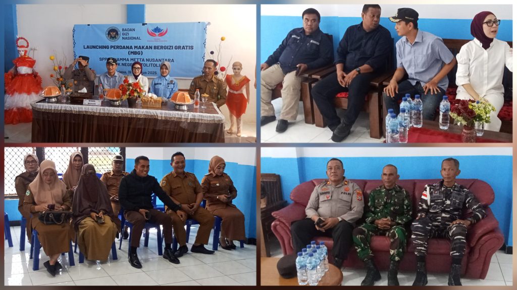 Perdana Program Makan Bergizi Gratis (MBG) di Tolitoli, Upaya Tingkatkan Kesehatan dan Prestasi Siswa