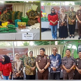 PASAR MURAH MERIAHKAN HUT RI KE-80 DAN HARI LAHIR KEJAKSAAN KE-80 DI TOLITOLI