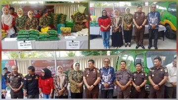 PASAR MURAH MERIAHKAN HUT RI KE-80 DAN HARI LAHIR KEJAKSAAN KE-80 DI TOLITOLI