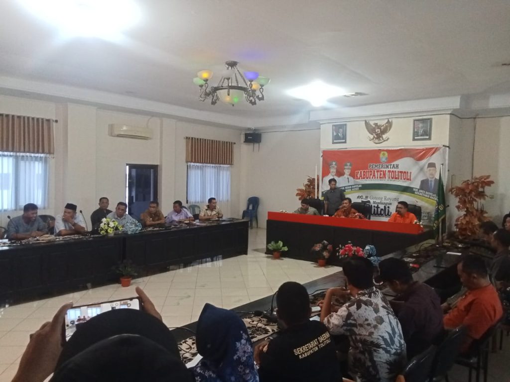 Rapat Perdana di Tolitoli Bentuk Satgas Anti Narkoba, Lintas Sektor