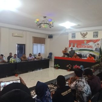 Rapat Perdana di Tolitoli Bentuk Satgas Anti Narkoba, Lintas Sektor