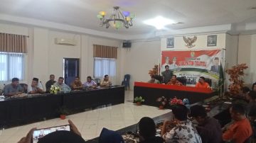 Rapat Perdana di Tolitoli Bentuk Satgas Anti Narkoba, Lintas Sektor