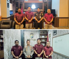 Perkuat Sinergi, Lapas Kelas IIB Maros Lakukan Kunjungan ke Kejari dan Polres Maros