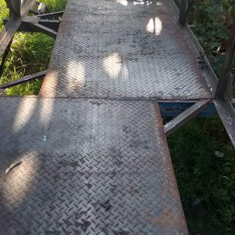 Diduga Cari Untung, Kualitas Jembatan Gantung di Maros Asal Kerja, Ketua RW Kecewa