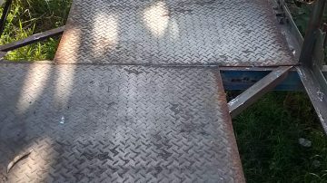 Diduga Cari Untung, Kualitas Jembatan Gantung di Maros Asal Kerja, Ketua RW Kecewa