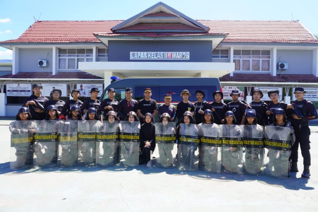 Lapas Kelas IIB Maros Sukses Gelar Pelatihan Emergency Response Team