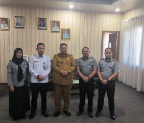 Bangun Kolaborasi, Kalapas Maros Lakukan Audiensi dengan Bupati Maros