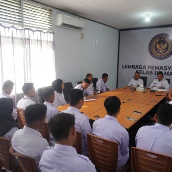 Lapas Maros Gelar Briefing Sambut Hari Ulang Tahun ke-80 Republik Indonesia