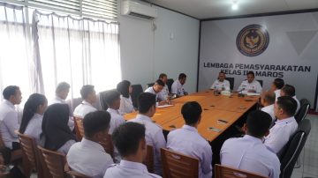 Lapas Maros Gelar Briefing Sambut Hari Ulang Tahun ke-80 Republik Indonesia