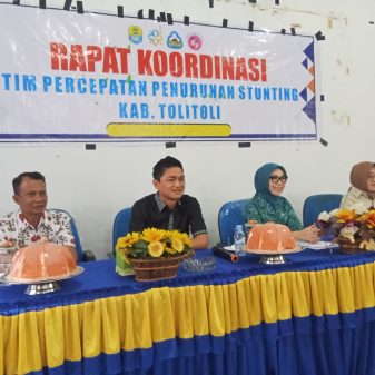 Rakor Tim Percepatan Penurunan Stunting Kabupaten Tolitoli: Sinergi Lintas Sektor Menuju Generasi Sehat