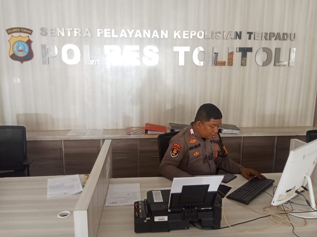 Bripka Kahar Daeng, Bintang Pelayanan di Sentra Kepolisian Terpadu Polres Tolitoli