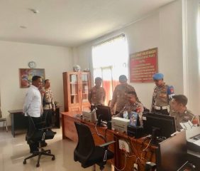 Kapolres Tolitoli Lakukan Sidak, Pastikan Pelayanan Publik Optimal