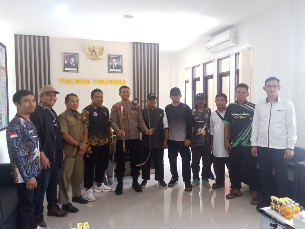 PORDASI Tolitoli Gelar Diskusi Persiapan Lomba Panahan Bersama Kapolres