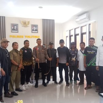 PORDASI Tolitoli Gelar Diskusi Persiapan Lomba Panahan Bersama Kapolres