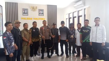 PORDASI Tolitoli Gelar Diskusi Persiapan Lomba Panahan Bersama Kapolres