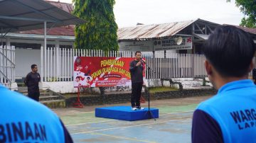 Lapas Kelas IIB Maros Gelar Pembukaan Pekan Olahraga dan Seni Narapidana Sambut HUT ke-80 RI