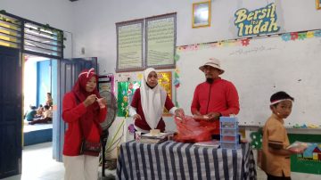 Meriahkan HUT RI Ke-80, SDN 30 Maros Gelar Lomba Hias Nasi Tumpeng