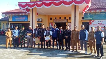 Upacara Peringatan HUT ke-80 RI di Mapolsek Baolan Berlangsung Khidmat