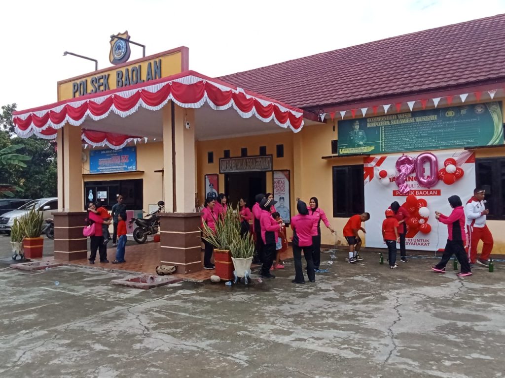 Polsek Baolan dan Bhayangkari Gelar Aneka Lomba Meriahkan HUT RI Ke-80
