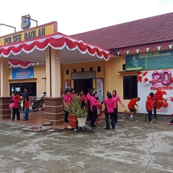 Polsek Baolan dan Bhayangkari Gelar Aneka Lomba Meriahkan HUT RI Ke-80