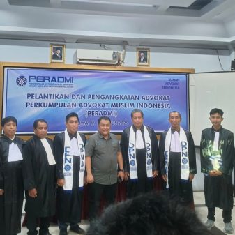 DPN PERADMI Gelar Pelantikan Advokat di Gowa, Sulawesi Selatan