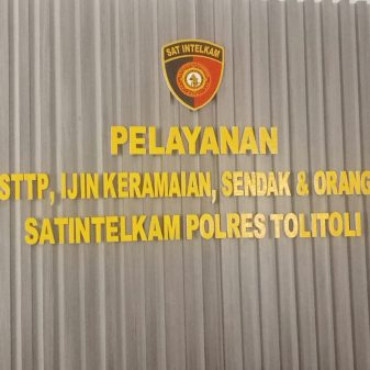 Cukup Daftar Lewat HP, SKCK Langsung Jadi di Polres Tolitoli