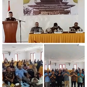 Bahasa Daerah Terancam Punah, Pemkab Tolitoli Gelar FGD Revitalisasi