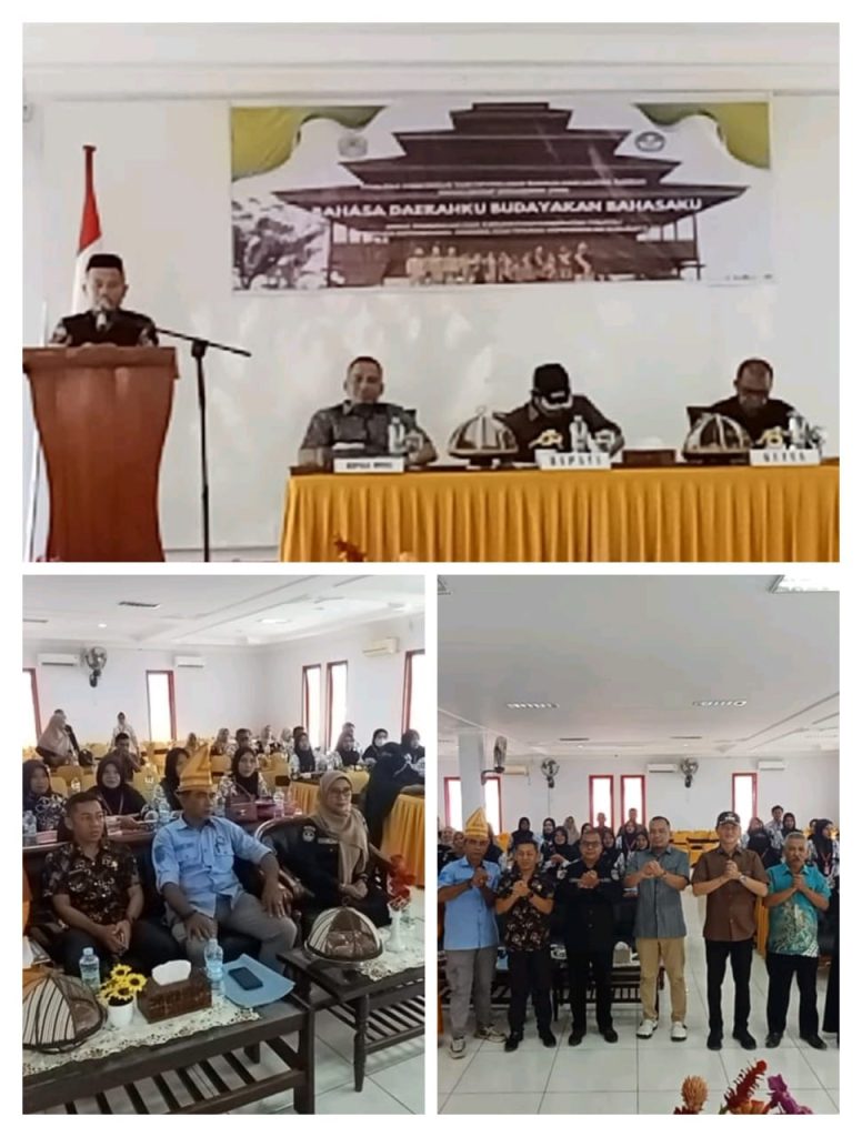Bahasa Daerah Terancam Punah, Pemkab Tolitoli Gelar FGD Revitalisasi
